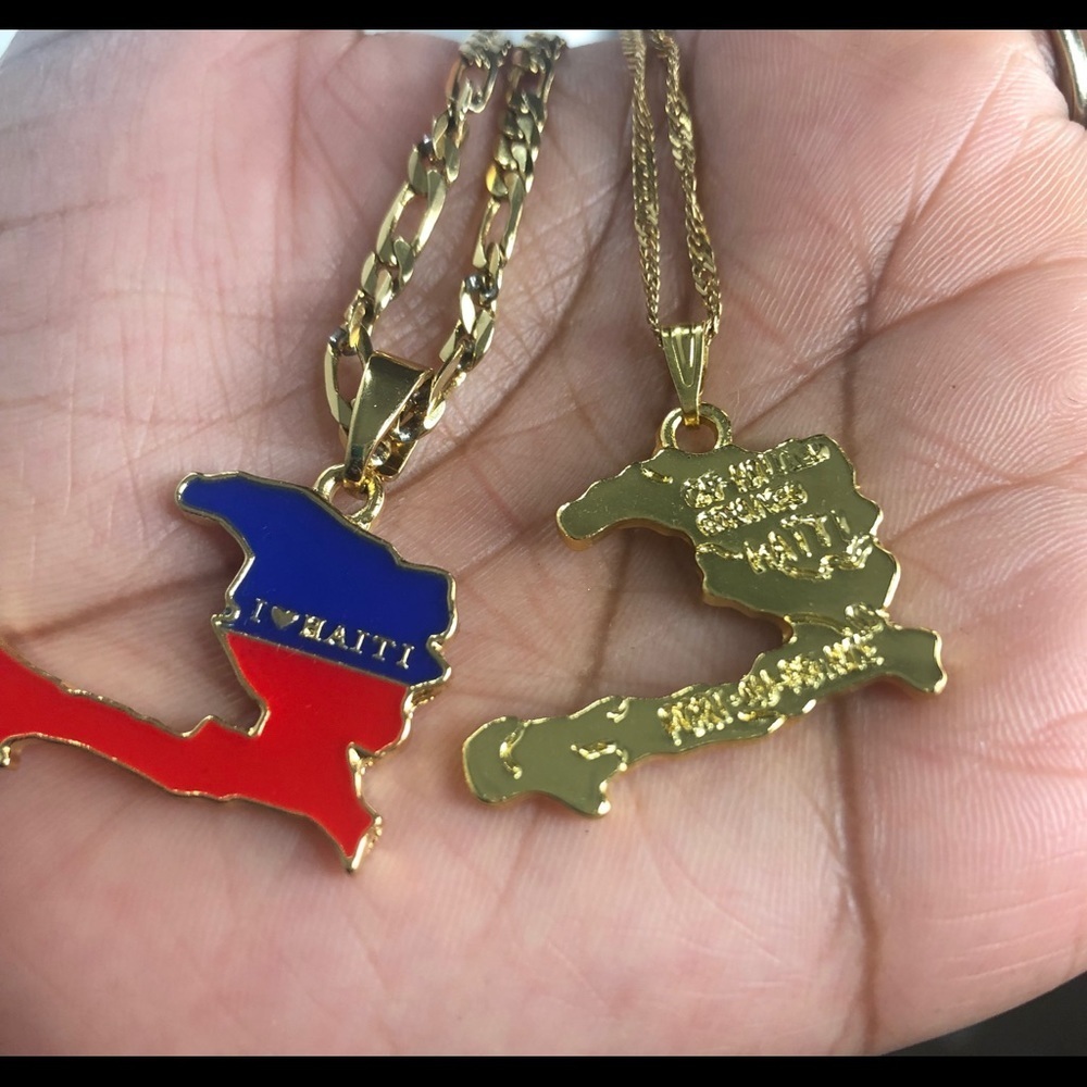 Haiti necklace , haiti necklace set - Picture 4 of 4